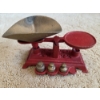 Image 1 : *Pick Up At Mantua Home-No Shipping Available* Vintage Cast Iron 5'' Mini Balance Scale Coin Bank 