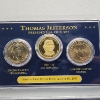 Image 2 : Two U.S. Presidential Dollar Coin Sets FDOI: Jefferson & Fillmore - Face Value: $6.00