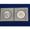 Image 4 : Lot of 2 90% Silver 1964 Kennedy Half-Dollars, FV $1.00