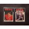 Image 1 : 2 - 1986 Topps Pete Rose Cincinnati Reds Baseball Cards - Mint Condition