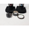Image 4 : Large Lot of Sterling Silver Rings! 10 Assorted Rings - Total Weight: 26.2g
