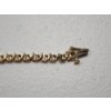Image 5 : Stunning 10K Gold and Diamond 7" Tennis Bracelet TW: 9.1g