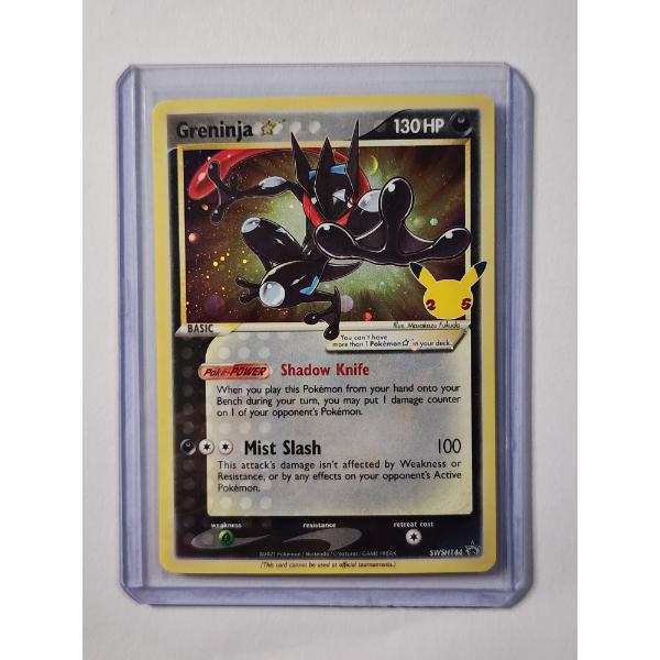 Greninja Star SWSH144 Holo Rare Sword & Shield Promo Pokemon Trading Card