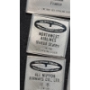 Image 4 : Collection Of Vintage Sterling Silver Airline Emblem Ingots Produced By The Franklin Mint -TW: 34.7g