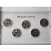 Image 5 : Lot of 5 State Quarters Sets: 2000 Platinum, Denver, Gold; 2002 Denver; 2001 Platinum