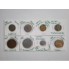 Image 1 : Lot of 8 Assorted World Coins & Tokens Dating Back to 1930's From Various Countries
