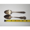 Image 8 : x2 Sterling Silver Collectible Souvenir Spoons TW: 50.5g
