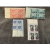 Image 1 : 16 - Rare United States 4 & 5 Cent Stamps Postage - Mint Condition - Exceptional Blocks