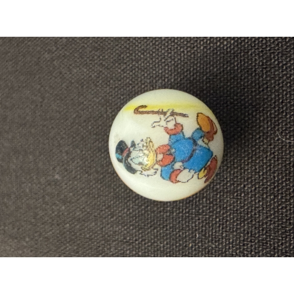 Vintage Disney Scrooge McDuck Promotional Advertising Marble - Mint Condition