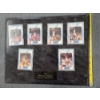 Image 7 : Six 1989 Collegiate Collection Michael Jordan Basketball Trading Cards on Nice Display 