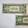 Image 5 : Three Assorted United States $1 Blue Seal Silver Certificates FV: $3.00