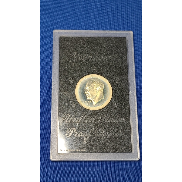 1974-S 40% Silver Eisenhower United States Proof Dollar