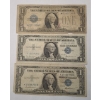 Image 1 : Series 1928 A & (2) Series 1957 $1 STAR Silver Certificates - Face Value: $3.00