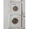 Image 2 : Lot of 8 Assorted Years U.S. Buffalo Nickels in Holders