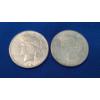 Image 1 : 1922 & 1925 Silver Peace Dollars