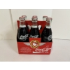 Image 1 : (6) 8 oz. Coca- Cola Bottles - 8 Inch Bottles - Southwest Airlines 20 Years 