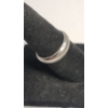 Image 3 : 14K White Gold Vintage Women's Keepsake Milgrain Edged Wedding Band - Size 5 - Weight: 3.7g