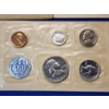 Image 2 : 1960 U.S. Silver Mint Proof Set, 5 Coins w/ Original Envelope