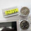 Image 2 : U.S. Coin Lot! 40% Silver Eisenhower Proof Dollar & 4 Tubes of $25.00 SBA Dollar Coins / TFV: $106.0