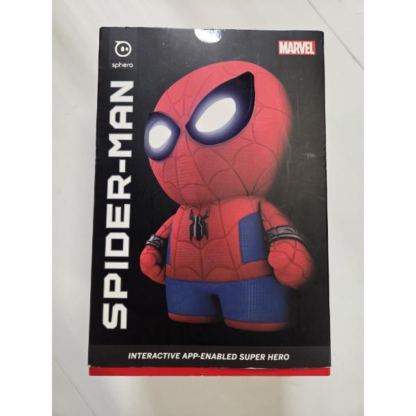 Marvel- New In Box Collectable Spiderman Interactive App Enabled Superhero Toy Incudes Charging Base