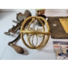 Image 6 : Assorted Collectibles / Home Items: "Cheer Up" Sign. Indians Nightlight, Meat Grinder, "Baby" Mug