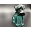 Image 6 : Degenhart Dogs - Dark Blue/Green - Adorable Uranium Glass Dog Figurine - ~2.5 inches 