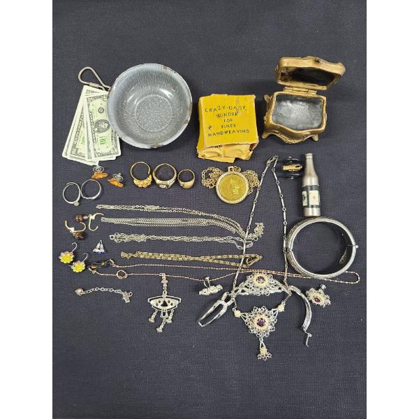 Lot of Assorted Fashion Jewelry, Miniature Pieces & More! 