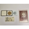Image 1 : Assortment of Collectible Note and Metals