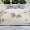 Image 4 : Home Decor Lot Featuring Ceramic Planters W/ Faux Plants & Decorative Over Safe Platter with Holding