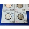 Image 6 : Lot of 7 Mercury Silver Dimes - Including Higer-Grade & Split Bands! 
