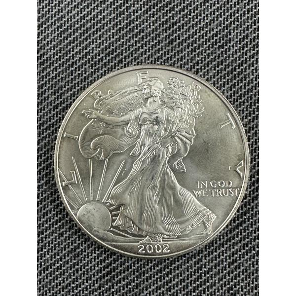 2002 Silver American Eagle - 1Toz .999 Silver