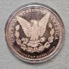 Image 2 : 5 oz .999 Fine Copper Morgan Dollar Round