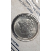 Image 3 : 1923-P Silver Peace Dollar in First Commemorative Mint Display With Stamp