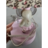 Image 4 : Childs Bedroom / Playroom Lamp & Shade With Elephant Figure - See Pics