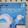 Image 3 : NEW IN THE BOX I-ZOOM 3 Pack Wireless Swivel Lights - Color Changing Remote Controlled & Mountable