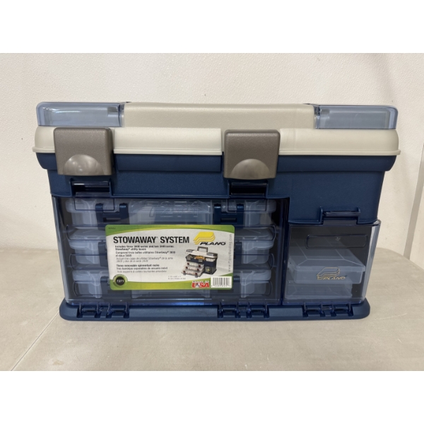 Brand New Plano Stowaway System Tackle or Storage Box  - 18" X 11" X 8"