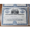 Image 7 : Lot of (6) The Grand Union Company Stock Certificates - Stamped 1965 & 1967
