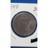Image 2 : United States 1848 Braided Hair Large Cent 