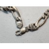 Image 3 : Sterling Silver Figaro Link Chain Necklace - 20in - TW: 65.7g