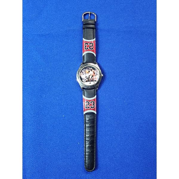 Vintage 1997 Michael Jordan Watch Wilson Basketball 23 Chicago Bulls - Stainless Steel Back