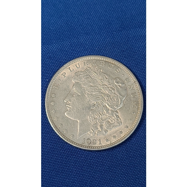 1921 90% Silver Morgan Dollar 