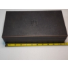 Image 3 : Nice Leather Storage Box Approx. 10x5in 