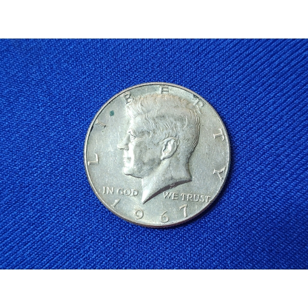 1967 40% Silver Kennedy Half Dollar