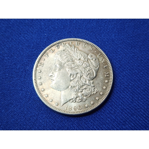1896 90% Silver Morgan Dollar