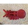 Image 4 : *Pick Up At Mantua Home-No Shipping Available* Vintage Cast Iron 5'' Mini Balance Scale Coin Bank 