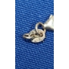 Image 4 : (2) 14K White Gold Necklaces (One Is Damaged) - Total Weight: 7.1g