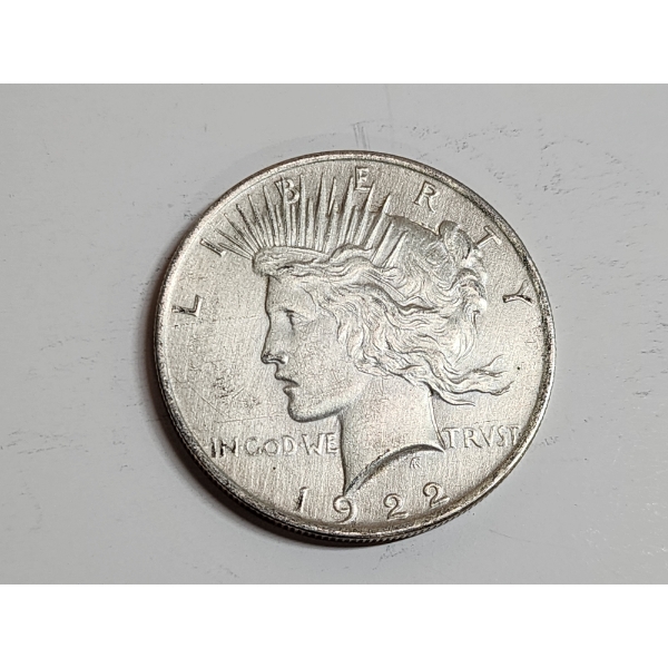 1922 Silver Peace Dollar