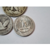 Image 8 : Three United States 90% Silver Coins: 1920 Half Dollar, 1926 & 1960 Quarters