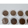 Image 2 : Lot of 23 Assorted Years Lincoln Wheat Cents in Coin Capsules 
