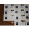 Image 8 : Collection of Colorized U.S. State Quarter Covers w/ State Stamps & 1922 Silver Peace Dollar